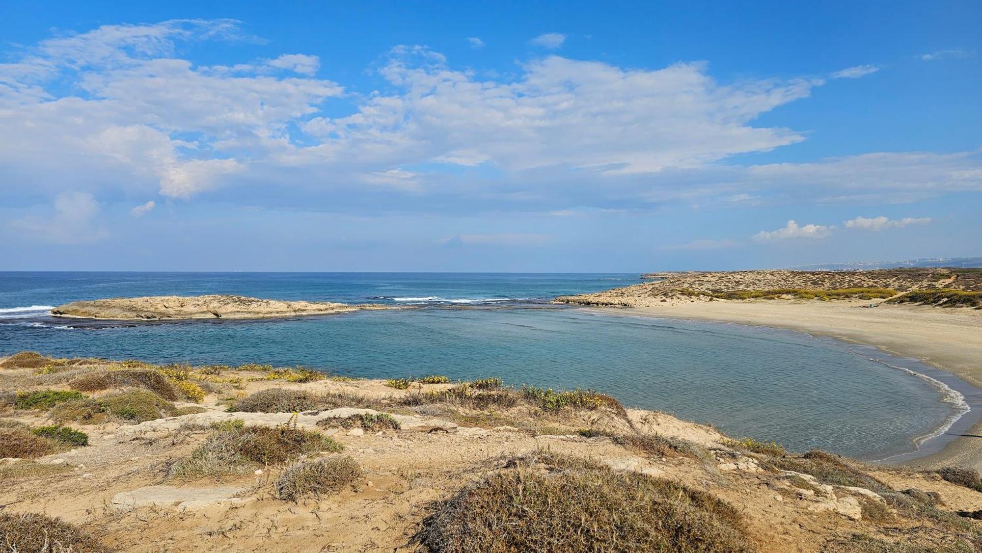 Cozy Seaview Glamping Caravan HaBonim Exterior foto